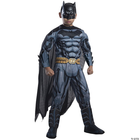 Boy's Deluxe Photo-Real Muscle Chest Batman Costume | Horror-Shop.com