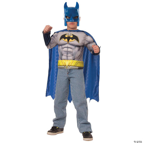 Boy's Batman Muscle Chest Set Costume