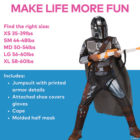 The Mandalorian Beskar Armor  Child Costume | Horror-Shop.com