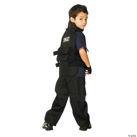 SWAT Officer Utility Vest Costume | Horror-Shop.com