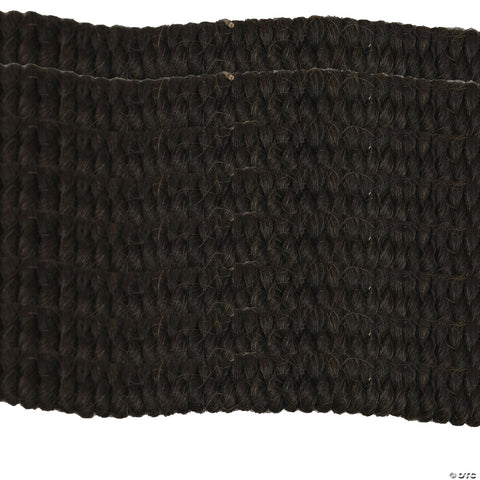 Adults Dark Brown Crepe Hair