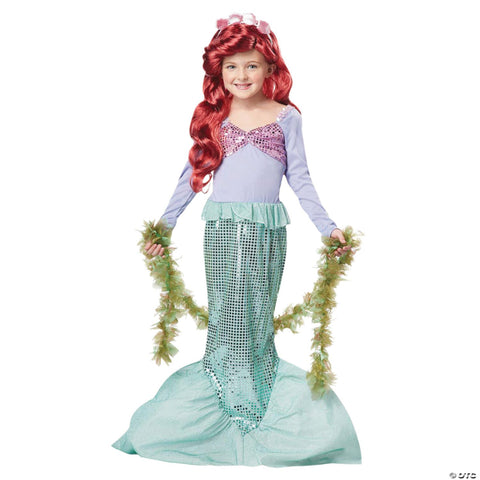 Girl's Little Mermaid Costume - Large