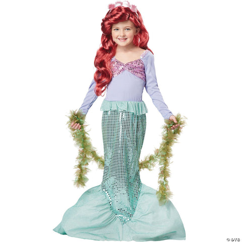 Girl's Little Mermaid Costume - Large