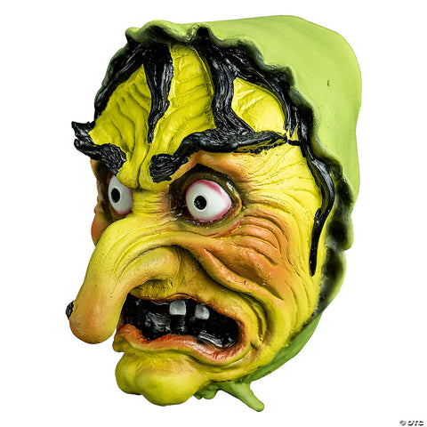 Chamber of Horrors™ Green Latex Overhead Witch Mask | Horror-Shop.com