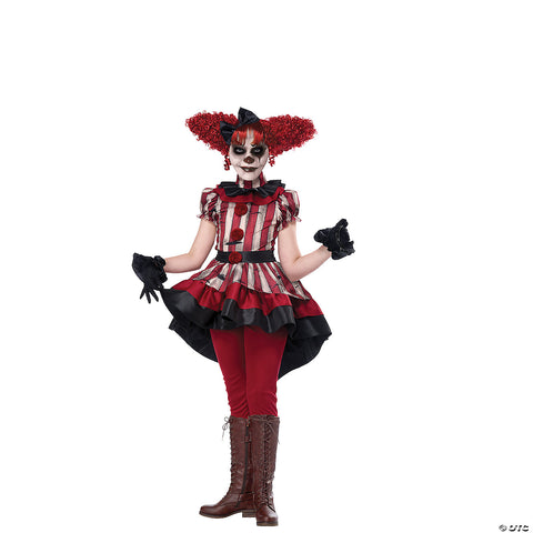 Kids Wicked Klown Costume Large 10-12 | Horror-Shop.com