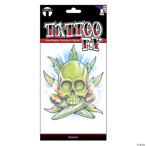 Tinsley Transfers Bubonic Temporary Tattoo
