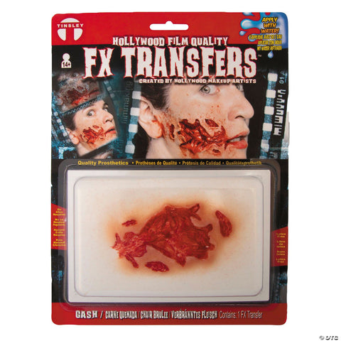 Tinsley Transfers Gash 3D FX Transfer Temporary Tattoos