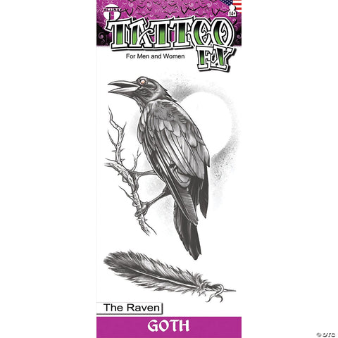 Tattoo Goth Raven