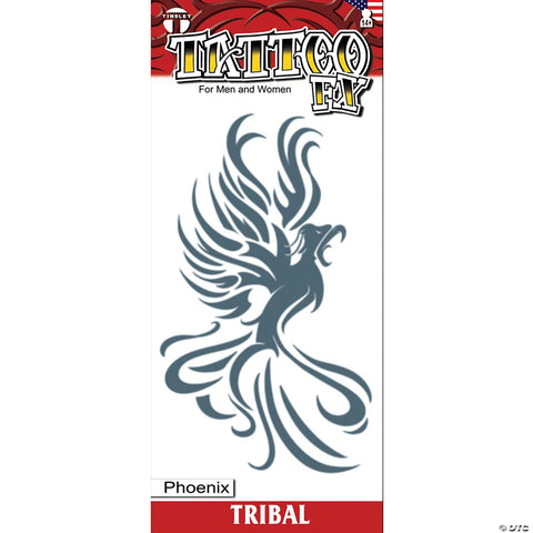 Tinsley Transfers Tribal Phoenix Temporary Tattoo