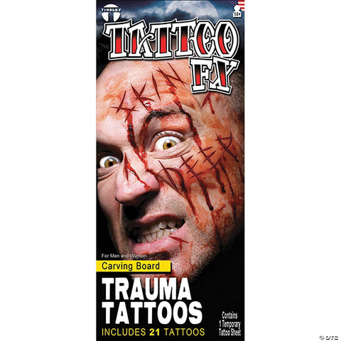Carving Board Trauma Tattoo FX
