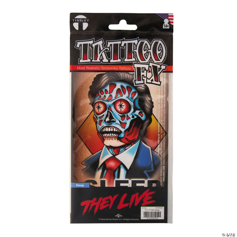 Tinsley Transfers They Live™ Sleep Temporary Tattoo