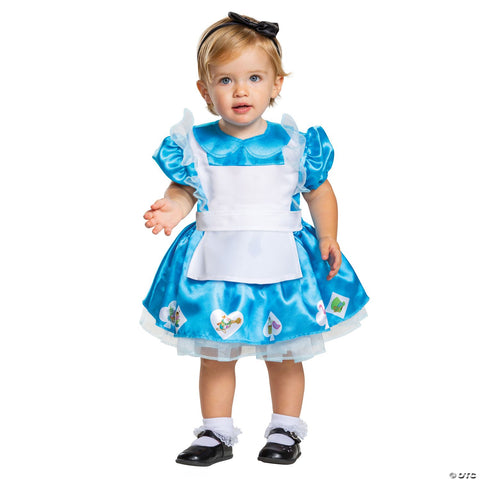 Baby Alice In Wonderland Costume - Small