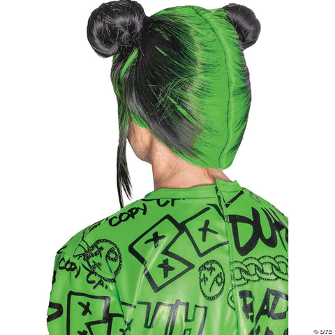 Billie Eilish Double Bun Wig - Child
