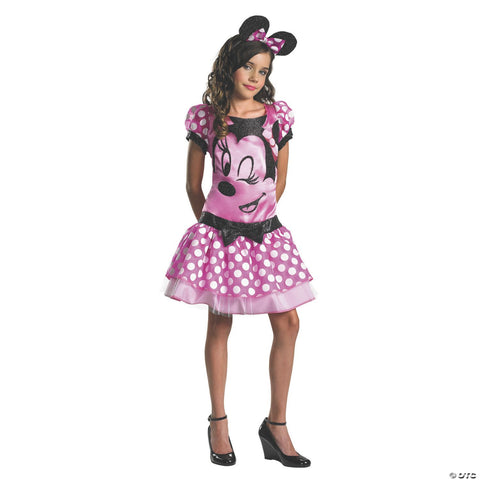 Girl's Minnie Mouse Pink Costume