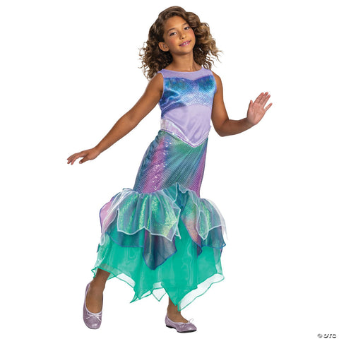 Kids Deluxe Live Action Little Mermaid Ariel Costume - Large 10-12