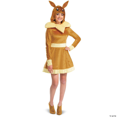 Adult Deluxe Pokémon™ Eevee Costume - Extra Large 18-20