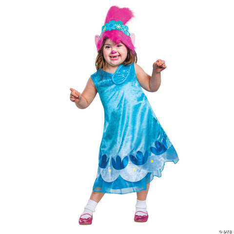Kids Trolls Poppy Adaptive Costume - Medium 7-8