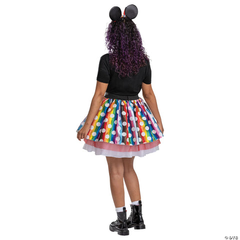 Adult Minnie Mouse Pride Tutu Kit - Large/Extra Large