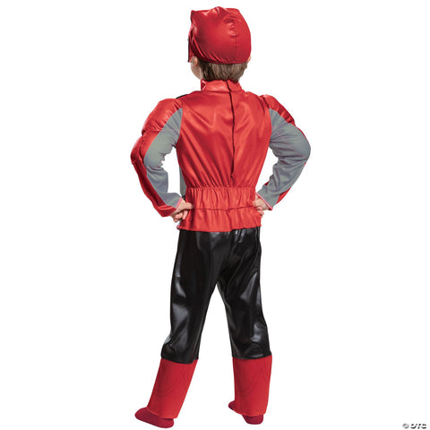 Toddler Boy's Beast Morphers Muscle Red Ranger Costume