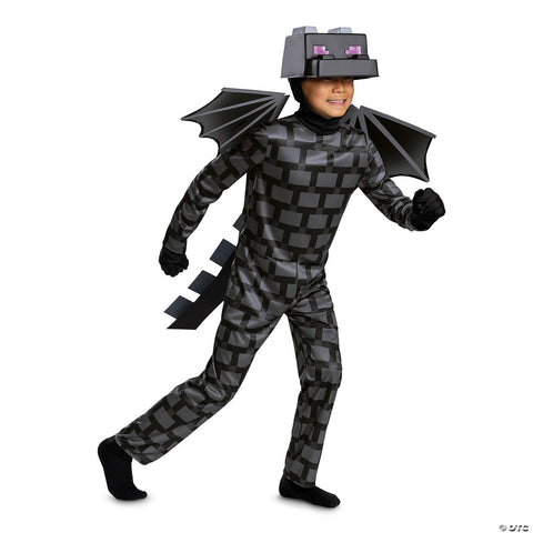 Kids Deluxe Minecraft™ Ender Dragon Costume - Small -6