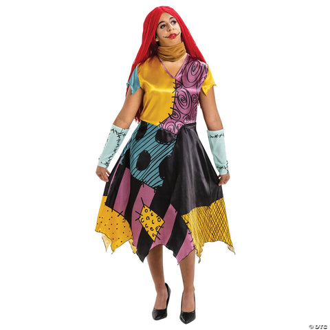 Women's The Nightmare Before Christmas Sally Adaptive Costume - Medium