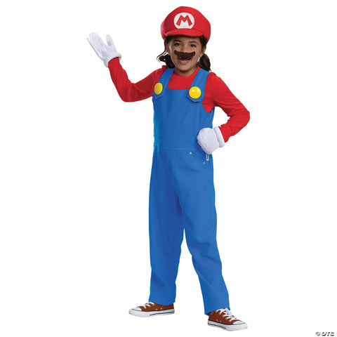 Kids Elevated Super Mario Bros.™ Mario Costume - Large