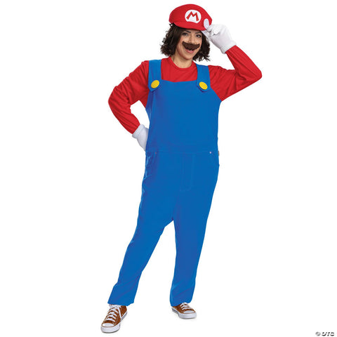 Adults Elevated Super Mario Bros™ Mario Costume - XS/Small 30-36