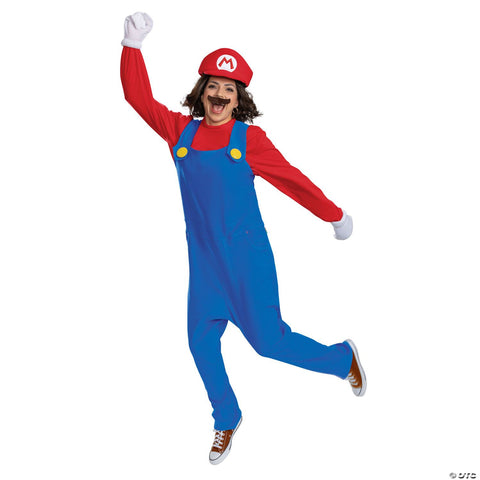 Adults Elevated Super Mario Bros™ Mario Costume - XS/Small 30-36
