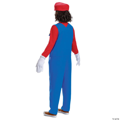 Adults Elevated Super Mario Bros™ Mario Costume - XS/Small 30-36