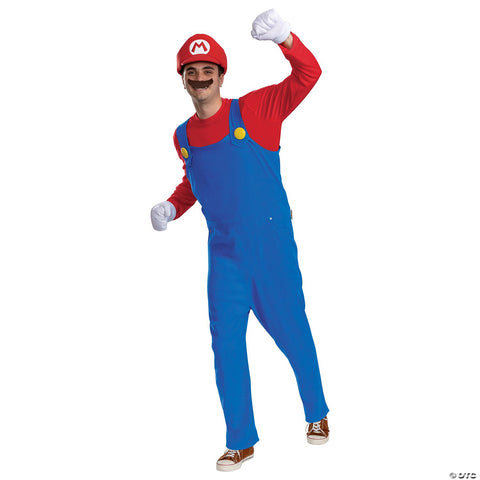 Adults Elevated Super Mario Bros™ Mario Costume - XS/Small 30-36