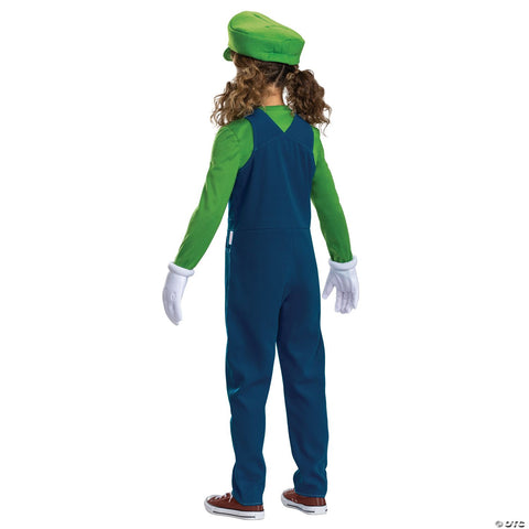 Kids Elevated Super Mario Bros.™ Luigi Costume - Large