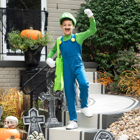 Kids Elevated Super Mario Bros.™ Luigi Costume - Large