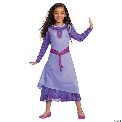 Girl’s Classic Disney Wish Asha Costume M 7-8