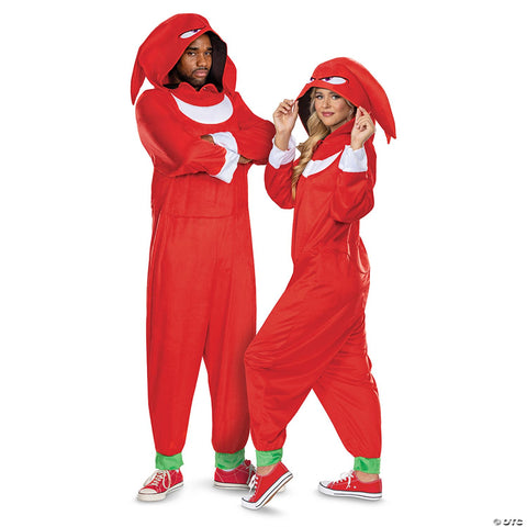 Adults Sonic the Hedgehog 3™ Knuckles the Echidna Costume - Extra Small/Small 30-36