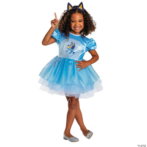 Toddler Classic Bluey™ Bluey Dress Costume - Medium 3T-4T