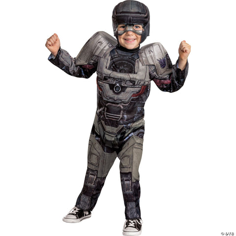 Toddler Muscle Transformers One™ Megatron Costume -