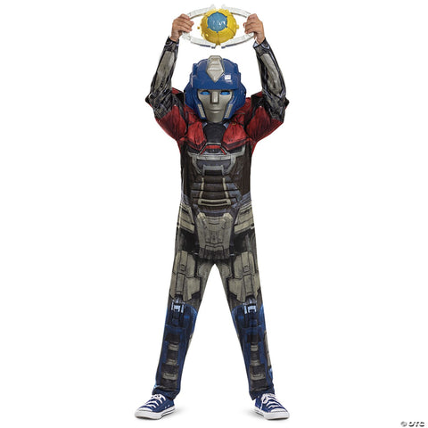 Kids Classic Muscle Transformers One™ Optimus Prime/Orion Pax Costume - Small 4-6