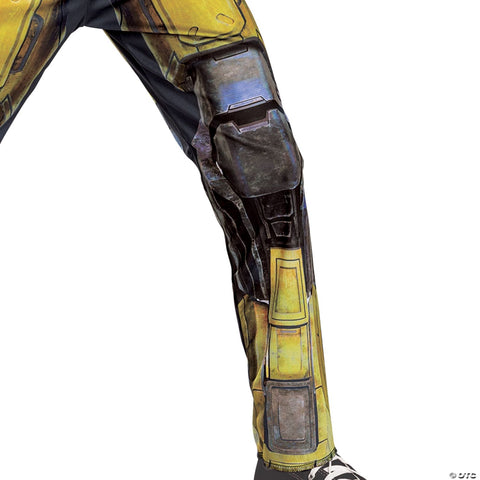 Kids Classic Muscle Transformers One™ Bumblebee/B-127 Costume - Large 10-12