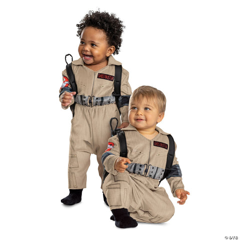 Baby Ghostbusters: Frozen Empire™ Posh Flight Suit Costume - XS 12-18 Months