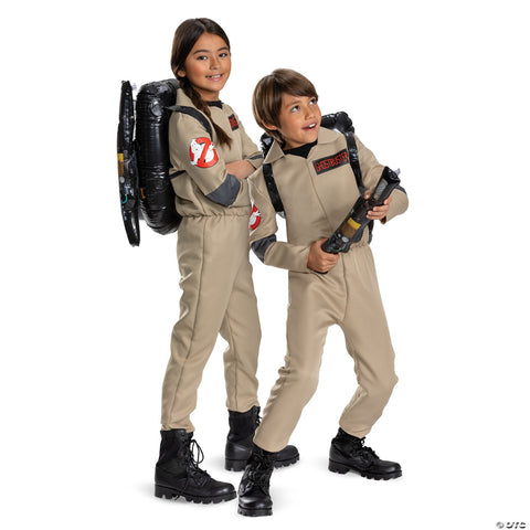 Kids Classic Ghostbusters: Frozen Empire™ Flight Suit Costume - XS 3T-4T
