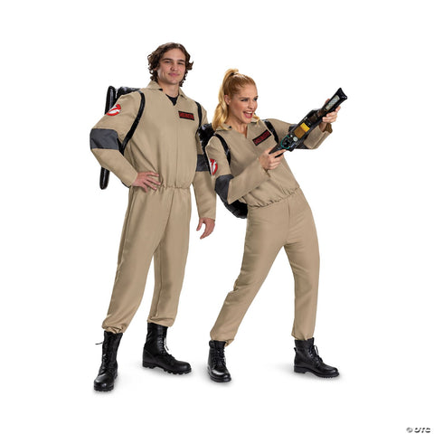 Adults Classic Ghostbusters: Frozen Empire™ Flight Suit Costume - /Small 30-36
