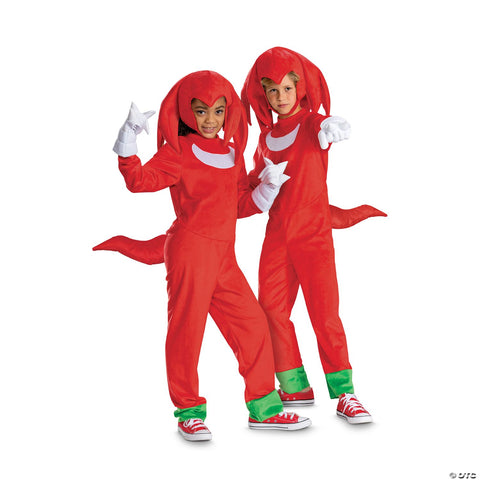 Kids Deluxe Sonic the Hedgehog 3™ Knuckles the Echidna Costume - Small -6