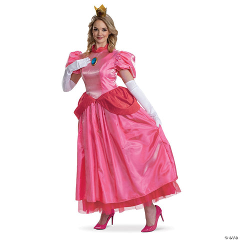 Women's Elevated Super Mario Bros™ Princess Peach Costume -  8-10