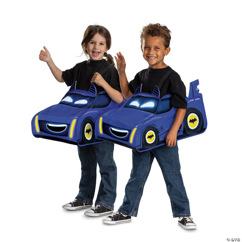 Kids Batwheels Bam 'Pop Out' Ride-On Classic Overlay Costume