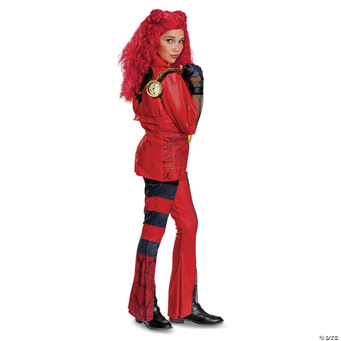 Girl’s Deluxe Disney’s Descendants 4: The Rise of Red Princess Red Costume -  7-8