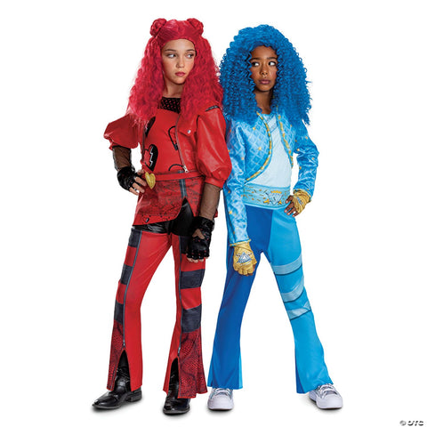 Girl’s Deluxe Disney’s Descendants 4: The Rise of Red Chloe Charming Costume -  10-12