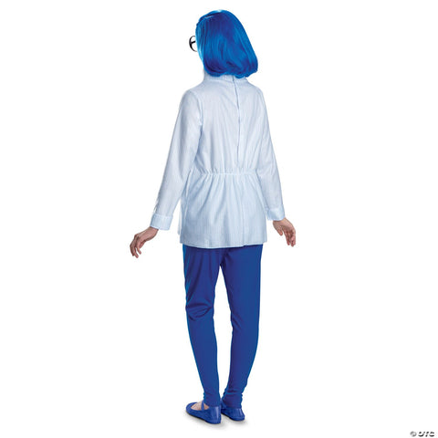 Women's Deluxe Disney/Pixar Inside Out 2 Blue Sadness Costume -  12-14
