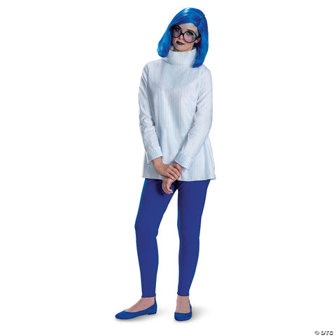 Women's Deluxe Disney/Pixar Inside Out 2 Blue Sadness Costume -  12-14