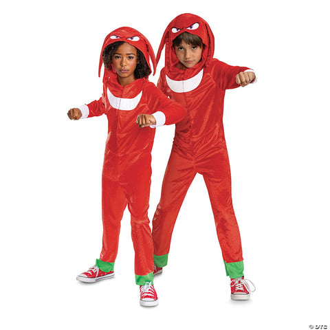 Kids Classic Sonic the Hedgehog 3™ Knuckles the Echidna Costume - Small -6