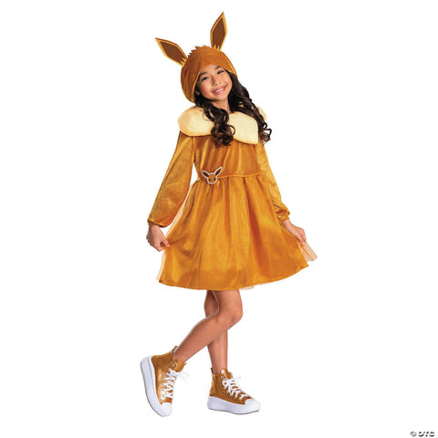 Kids Pokémon™ Eevee Hooded Dress Costume - Medium 7-8